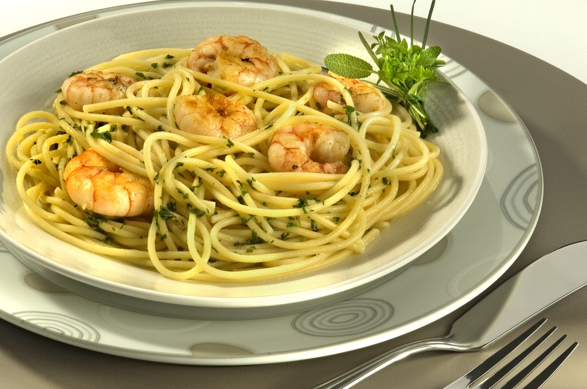 Espaguete ao Molho Camarão - Foto: Divulgação | Marca Vitarella
