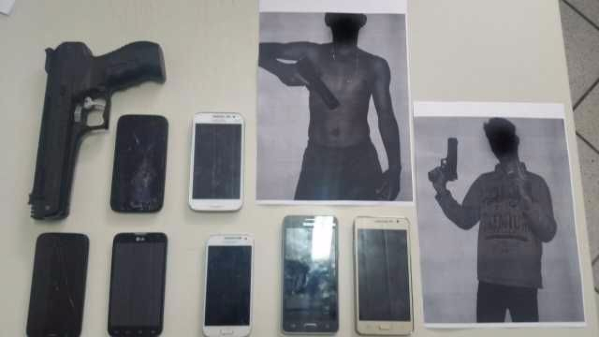 Opera��o conjunta prende quadrilha de roubo de celulares no sert�o de Sergipe (Imagem: SSP/SE)