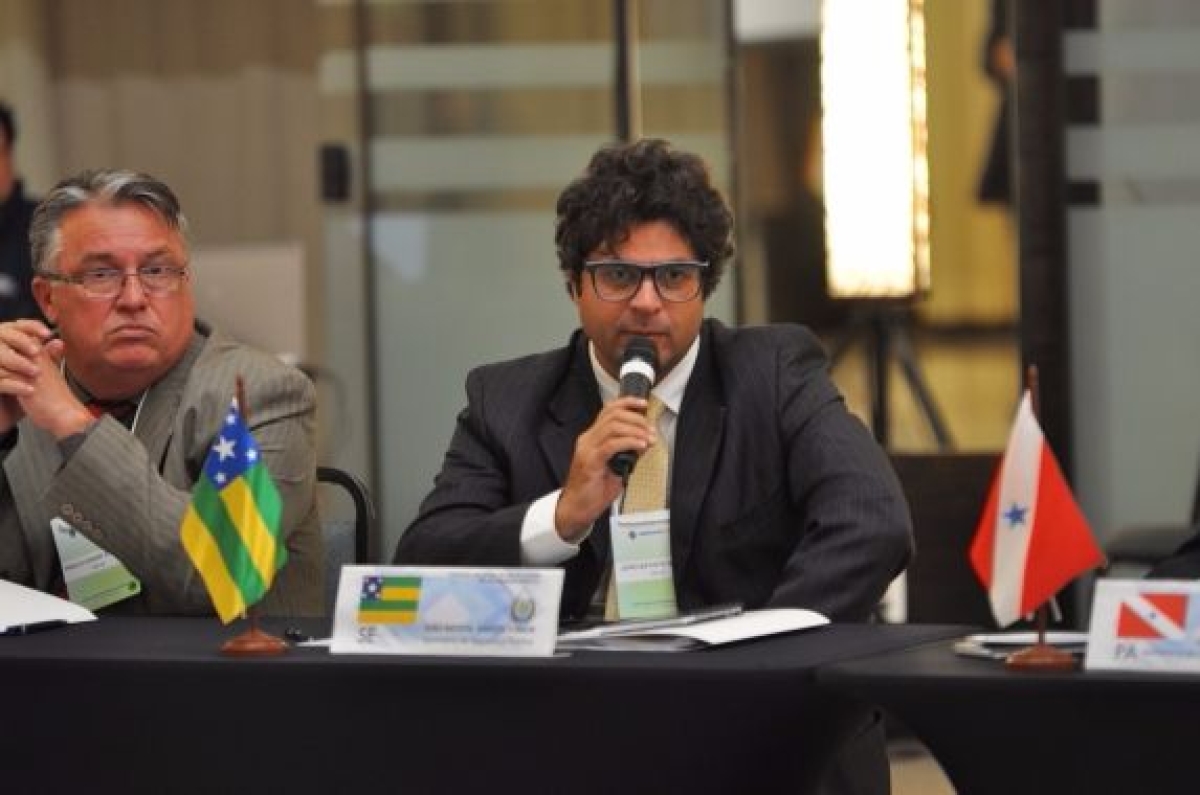 Jo�o Batista defende emprego de policiais da For�a Nacional no estado de origem (Imagem: Allan de Carvalho/MJC)