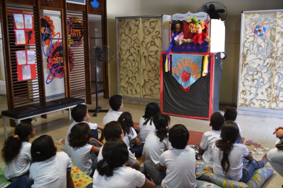 Biblioteca Infantil traz programa��o especial para o m�s do folclore (Foto: Secult/SE)