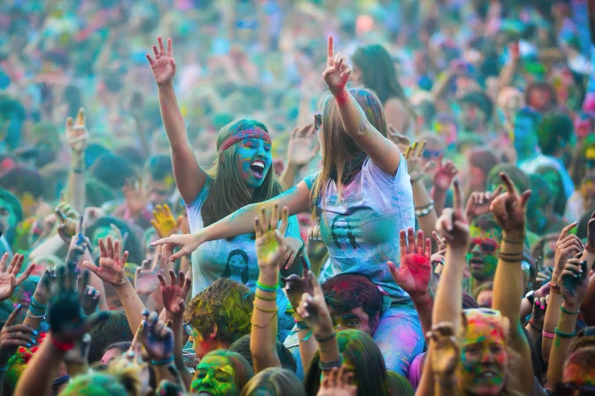 Happy Holi Aracaju acontece nesse s�bado, 15 (Imagem: Assessoria Augustus Produ��es)