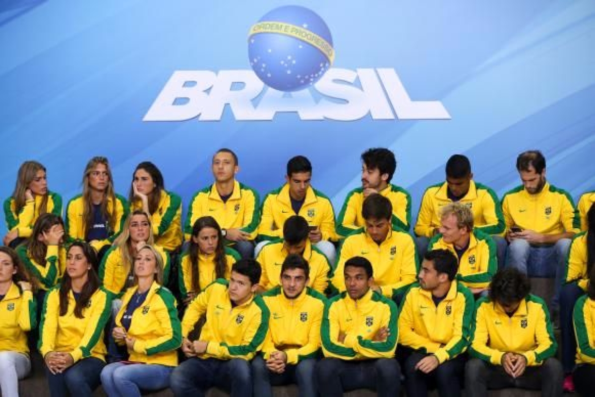 A delega��o ol�mpica do Brasil � a maior da hist�ria (Foto: Marcelo Camargo/Ag�ncia Brasil)