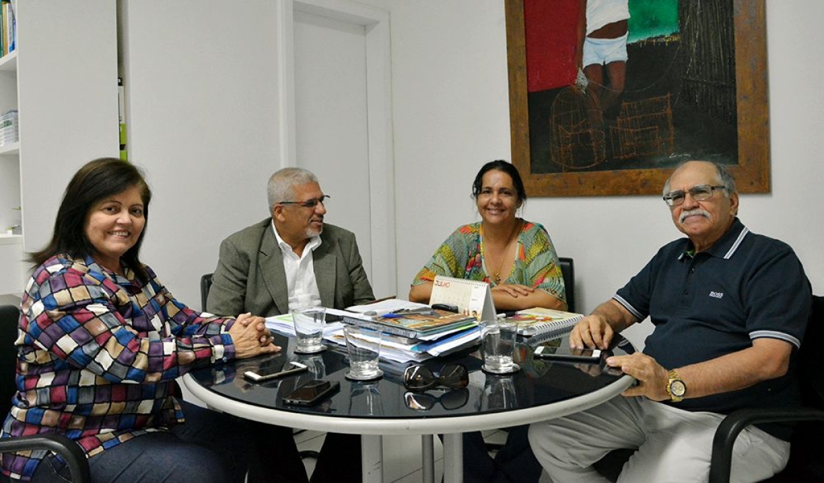 Confedera��o Brasileira de Gin�stica prop�e parceria � Seed/SE (Foto: Seed/SE)