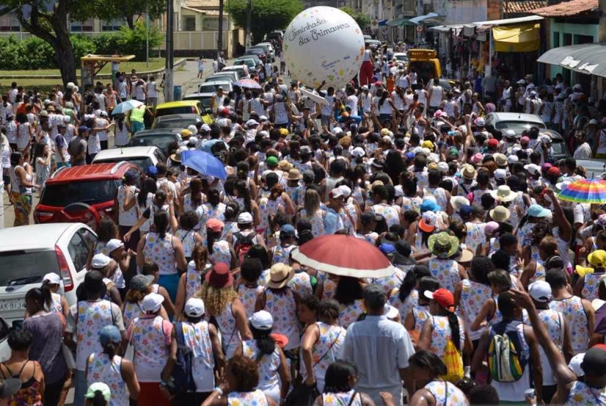 Caminhada da Primavera comemora os 70 anos do Sesc (Imagem: Assessoria Sesc/SE)