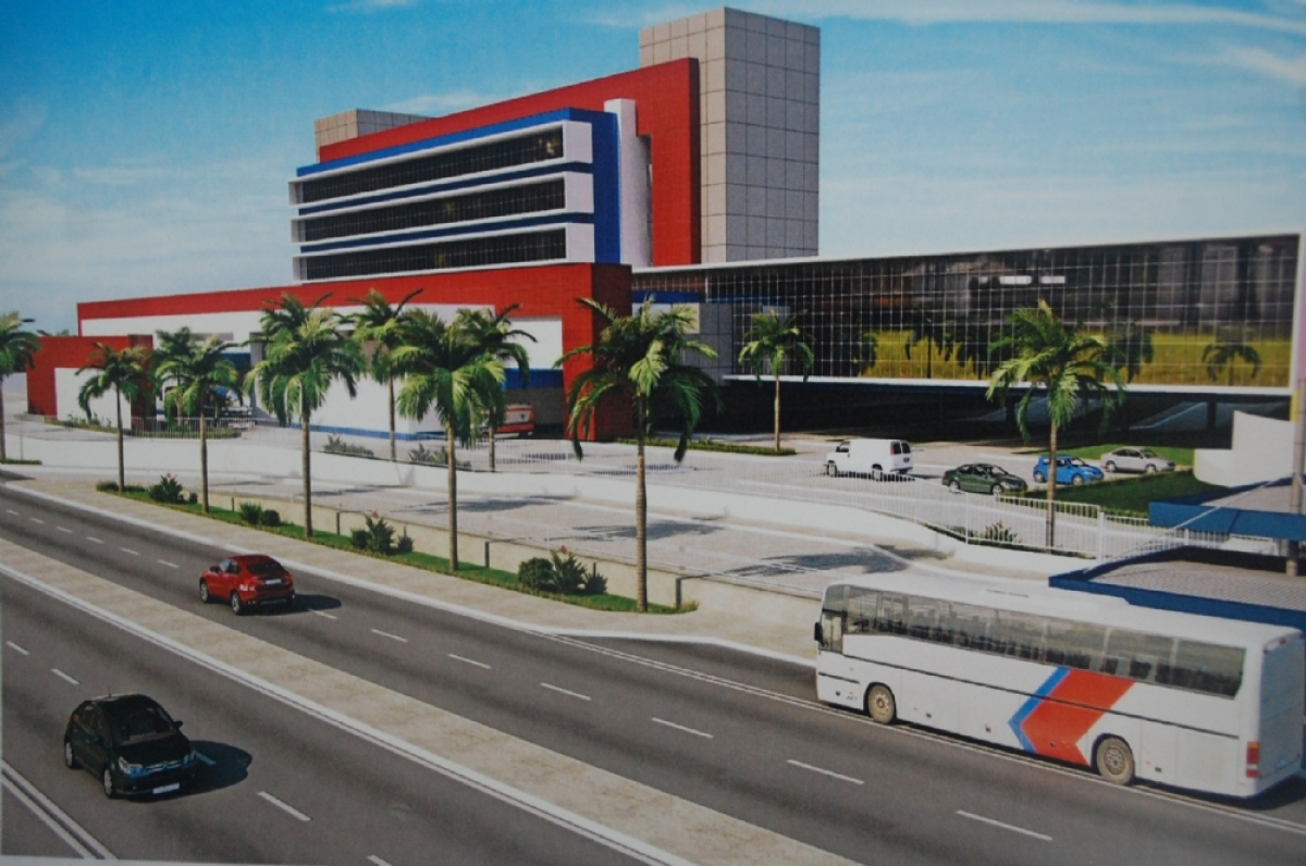 Maquete eletr�nica do Hospital do C�ncer (Foto: 24.jan.2014/Portal Infonet)