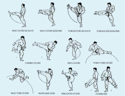 Golpes de karate ( Foto: Reprodu��o/Internet)