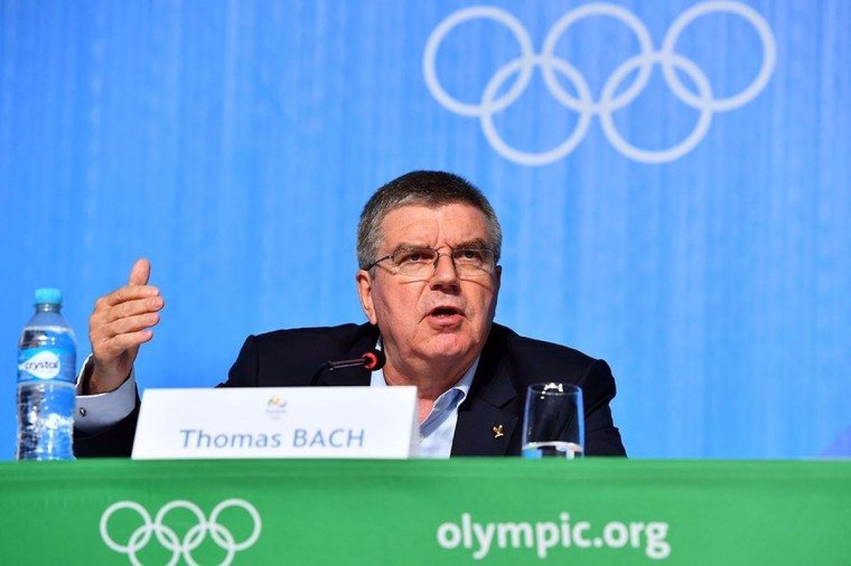 Thomas Bach declara que �gua da Ba�a de Guanabara est� no padr�o da OMS (Foto: Getty Images)