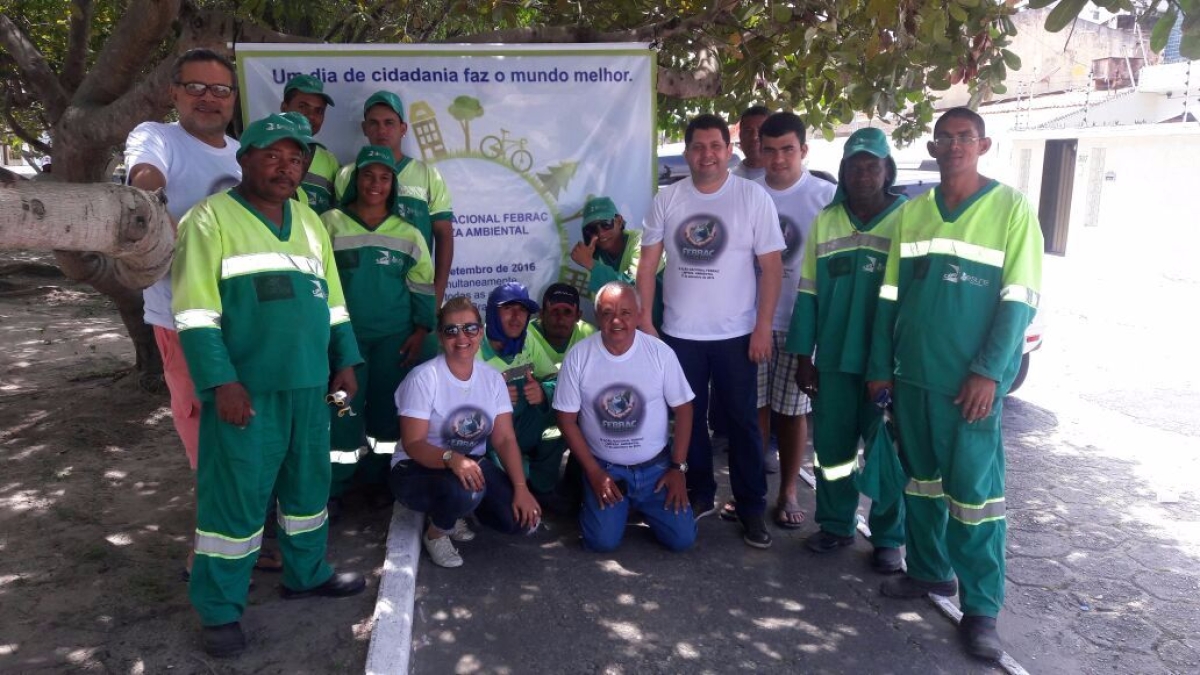 A��o Nacional Febrac realizou atividades sociais e ambientais em 11 estados (Imagem: Assessoria Febrac | Proativa Comunica��o)