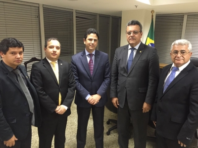 Luciano Pimentel cumpre agenda em Bras�lia a favor de Sergipe (Foto: Divulga��o/Assessoria)