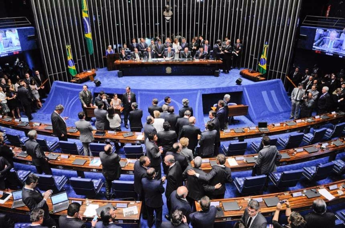 Senado decide na ter�a se Dilma Rousseff vai a julgamento (Foto: Pedro Fran�a/Ag�ncia Senado)